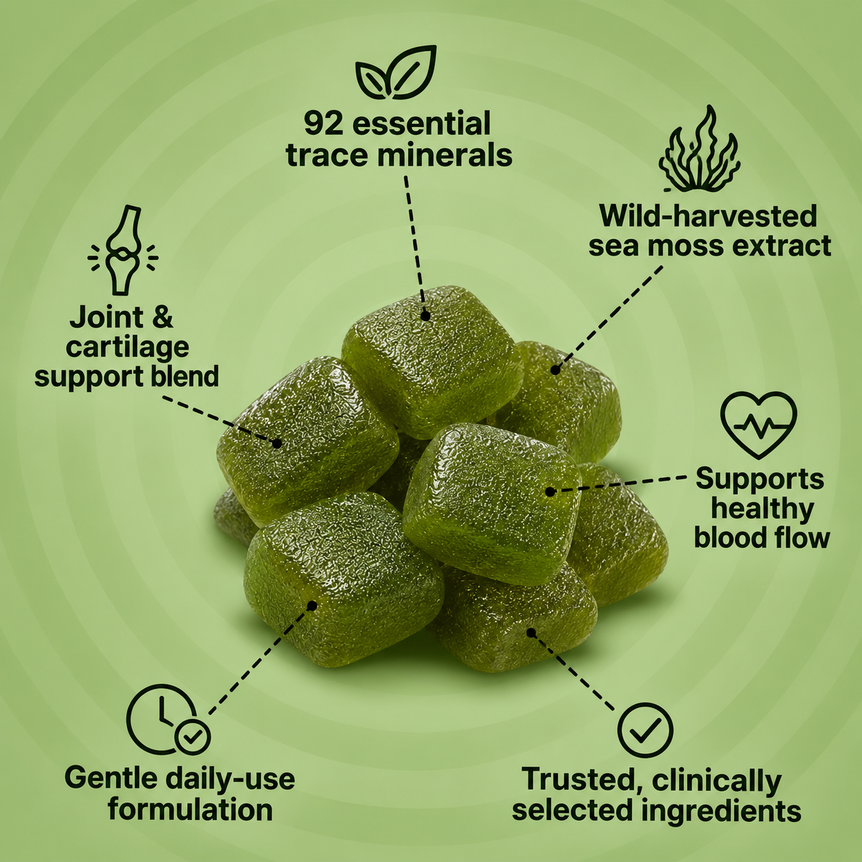 Sea Moss 16-In-1 Gummies