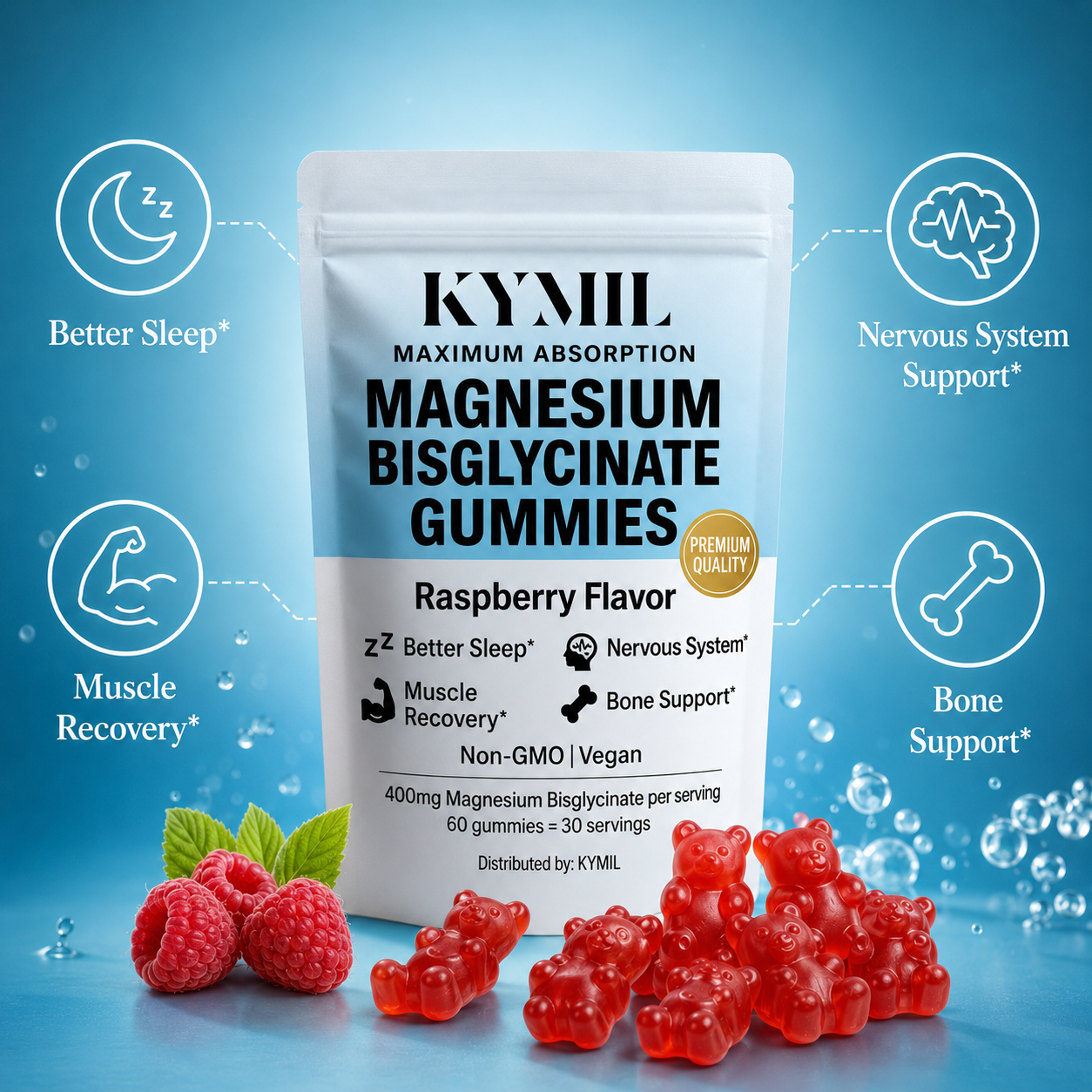 KYMIL™ Magnesium Bisglycinate Gummies