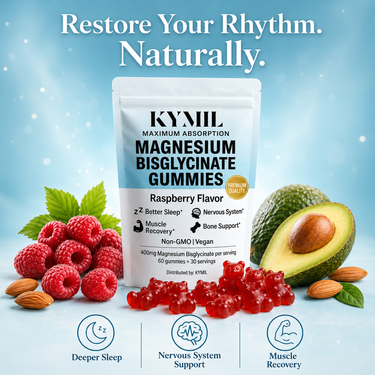 KYMIL™ Magnesium Bisglycinate Gummies