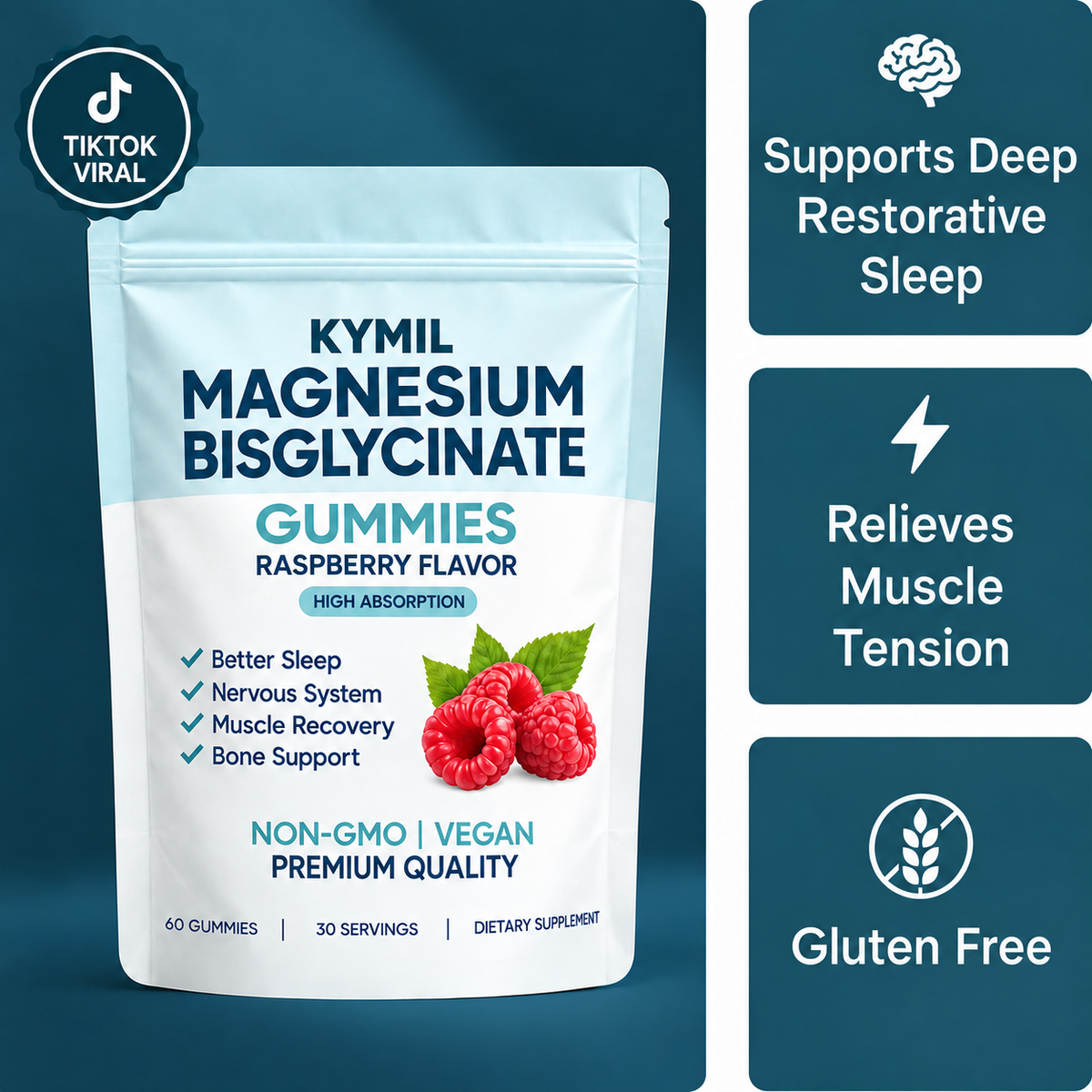 KYMIL™ Magnesium Bisglycinate Gummies