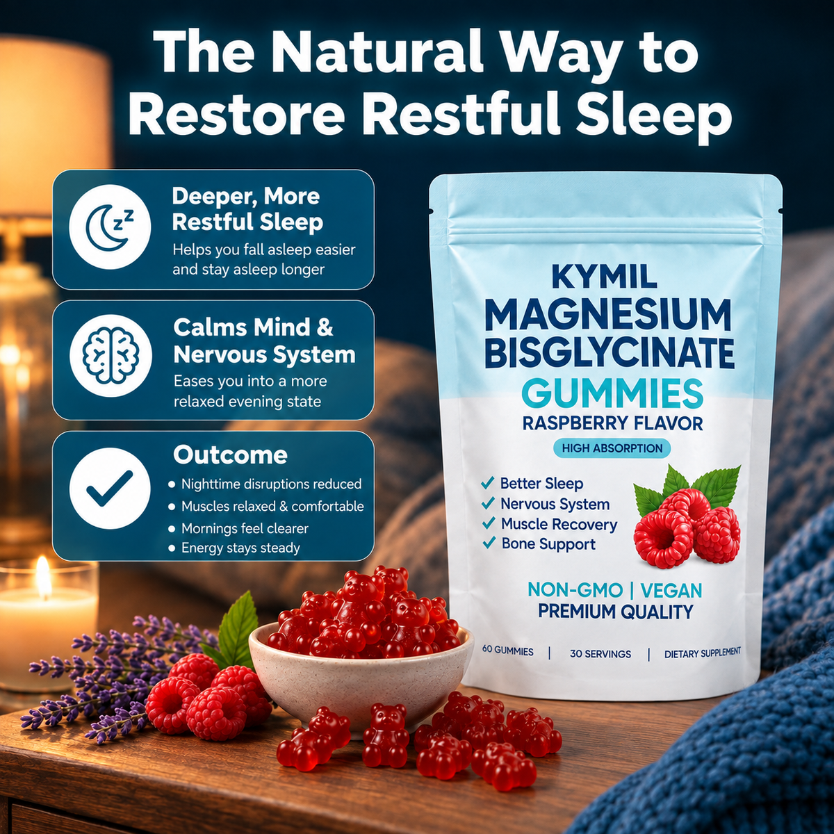 KYMIL™ Magnesium Bisglycinate Gummies